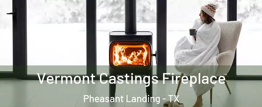 Vermont Castings Fireplace Pheasant Landing - TX