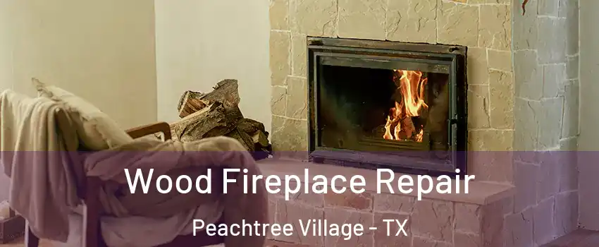 Wood Fireplace Repair Peachtree Village - TX