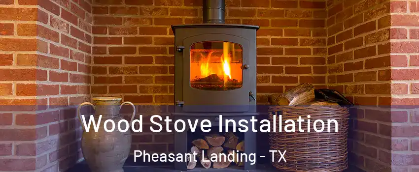 Wood Stove Installation Pheasant Landing - TX